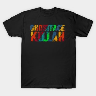 vintage color Ghostface Killah T-Shirt